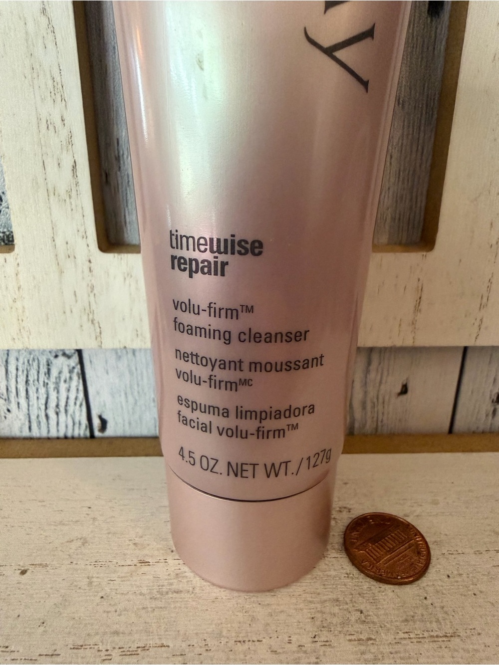 Mary Kay TimeWise Repair Volu-Firm Foaming Cleanser 4.5 oz Full Size New - Picture 2 of 4